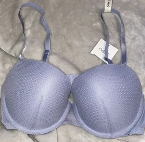 Ladies Next Wired Bra Size 34 C New Tags Phobe Blue - Picture 1 of 6