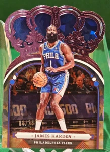 2022-23 Crown Royale /75 Pink Crystal JAMES HARDEN #43 - Picture 1 of 4