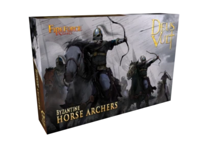 JUEGOS FIREFORGE DVBY04-BS CABALLO BIZANTINO ARQUEROS 12 FIGURAS MULTIPARTE 28mm Foto 1 de 4