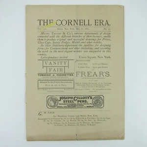 Antique 1880 The Cornell Era Cornell University Publication Ithaca New York RARE - Picture 1 of 12