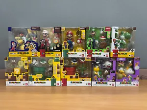 Bandai S.H.Figuarts Super Mario Fire Luigi Bowser Yoshi Diorama Juego AB C D E - Imagen 1 de 2