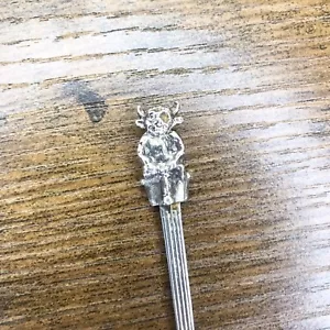 STERLING SILVER LINCOLN IMP SPOON Vintage Silver Gremlin Spoon *Rare - Picture 1 of 3
