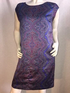 The Limited Kleid Mehrfarbig Rückenreißverschluss Kurzarm Größe M - Bild 1 von 11