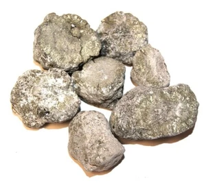 Marcasite White Iron Pyrite Crystals 500 Grams 35mm - 50mm 4 - 6 Pieces - Foto 1 di 1