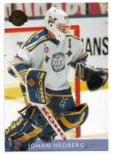 1995-96 Swedish Leaf Elit Set #61 Johan Hedberg (New Jersey Devils)