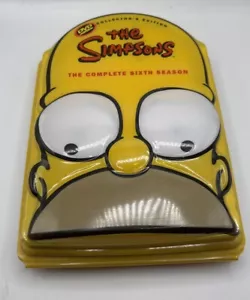 The Simpsons complete sixth season 6 DVD collectors edition Homer Head slipcover - Foto 1 di 8