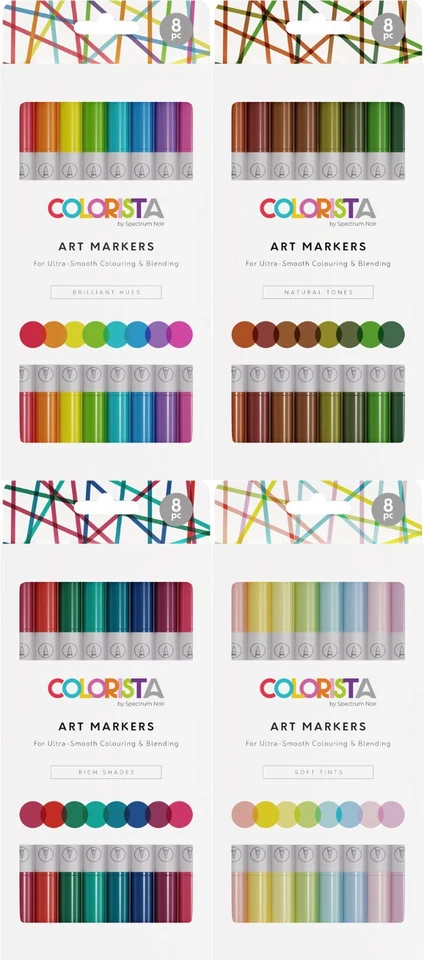 Crafters Companion - Colorista - Art Markers - New Product - Free UK p&p - Image 1 of 1