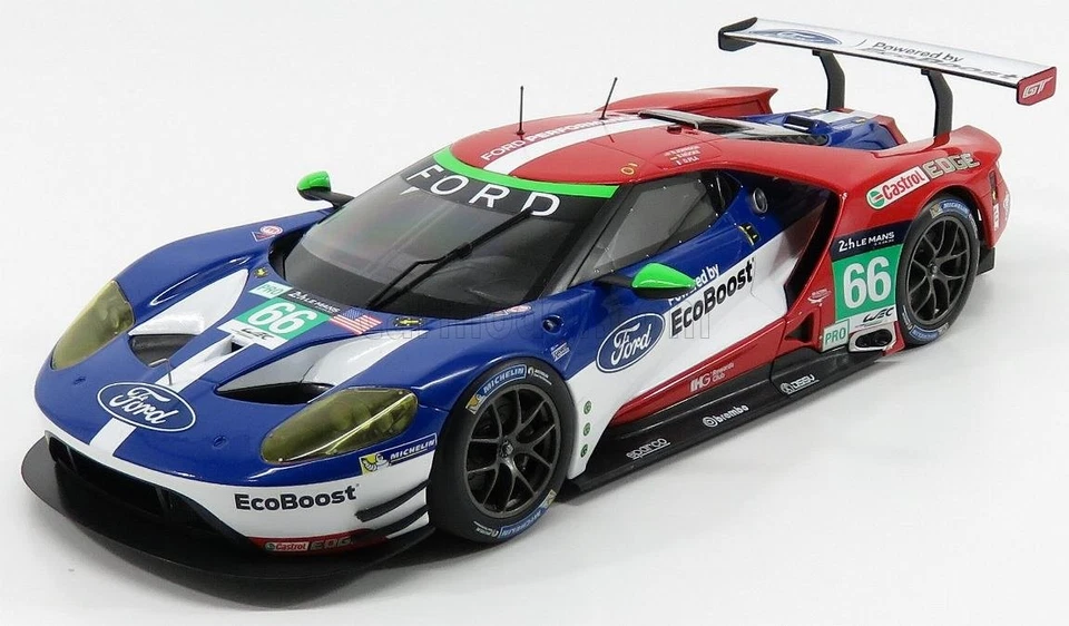 1/18 MINICHAMPS - FORD USA - GT 3.5L TURBO V6 TEAM FORD CHIP GANASSI UK 15516866 - Immagine 1 di 1
