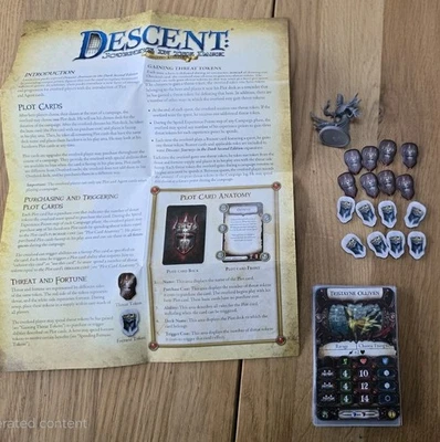 Descent 2nd Edition Journeys in the Dark - Lieutenant Pack - Tristayne Olliven - Bild 1 von 2