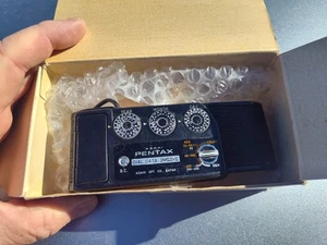 Cámara Ashisa Pentax MX de colección esfera trasera de datos con caja original sin probar - Imagen 1 de 6