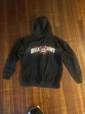 DE COLECCIÓN BELLA EJÉRCITO WWE CREMALLERA COMPLETA SUDADERA CON CAPUCHA NEGRA MUJER GRANDE Foto 1 de 4