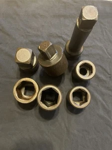 Proto 1" Drive Large Impact Sockets & Swivel Extension Heavy Duty - Picture 1 of 10