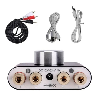 50W+50W Car Home Mini Bluetooth 5.0 Digital Power Amplifier HiFi Stereo Audio - Image 1 of 4