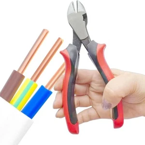 7 Inch Spring Loaded Wire Cutters with Enhanced Cutting Edge Technology - Picture 1 of 8