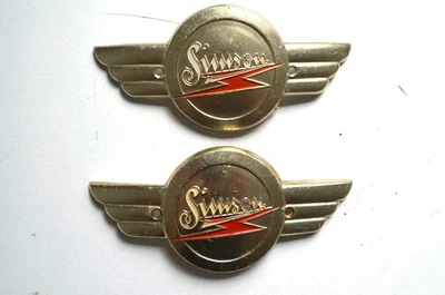 2 Simson AWO 425 Tankschilder  100% Original - Bild 1 von 3