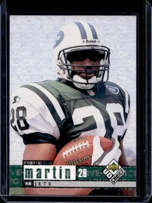 1998 Upper Deck Choice Curtis Martin Reserve #385 Jets - Image 1 of 2