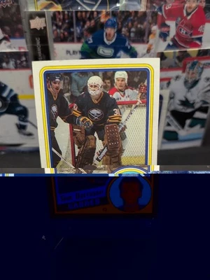 1984-85 Topps Tom Barrasso #14 (RC) Buffalo Sabres - Image 1 of 2