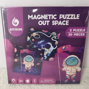 Puzzle Magnetico Spazio Fuori Spazio Astronauta - 20 Pezzi Età 3+ - Bstshier - Foto 1 di 15