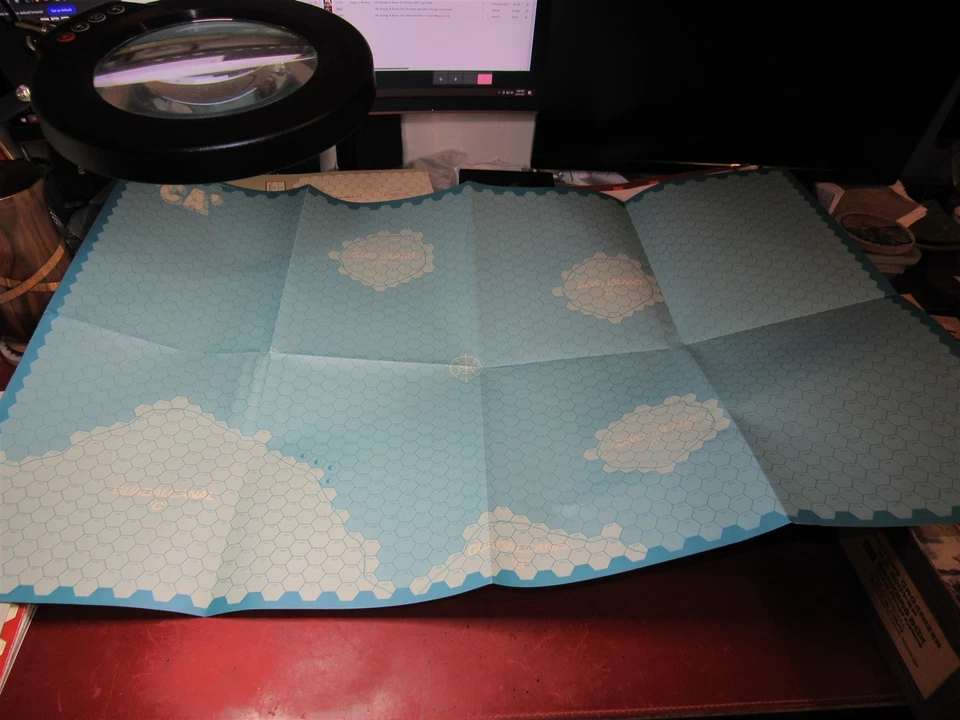 SPI: Strategy & Tactics: 38: 'CA': Map Only - Image 1 of 1