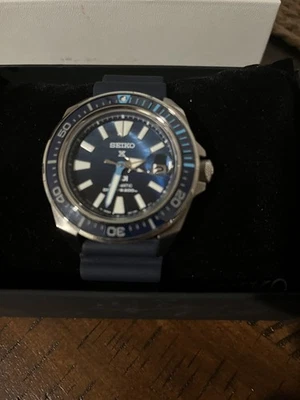 Seiko Prospex SRPJ93 relógio masculino automático samurai mergulho edição especial PADI - Imagem 1 de 4