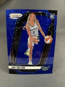 2024 Panini WNBA Prizm Jacy Sheldon RC Blue Velocity #141 Variation - Picture 1 of 2