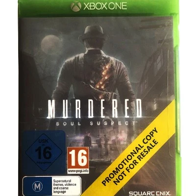 Murdered soul suspect Videojuego Promo Nuevo Precintado Microsoft Xbox One - Imagen 1 de 2