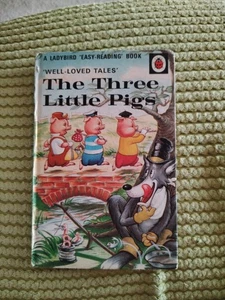 Ladybird Well Loved Tales 606D The Three Little Pigs Matt 18p net - Picture 1 of 5