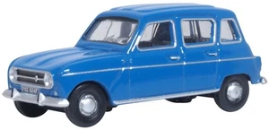 Oxford Diecast Renault 4 'Blue' Die Cast Model 1:76 00 Scale New & Boxed - Picture 1 of 2