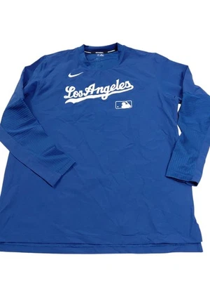 Los Angeles Dodgers  Baseball Team Issued  Will Ireton Nike MLB Pullover  Sz-M - Image 1 of 4