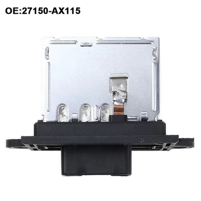 Motor Heater Blower Fan Resistor Heater Motor Plastic Metal 27150AX115 - Image 1 of 4