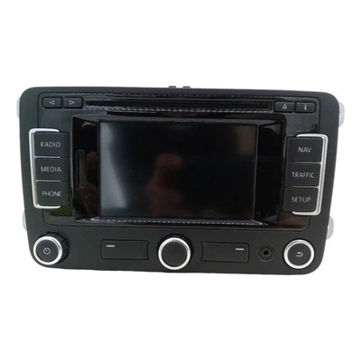 VOLKSWAGEN AMAROK SAT NAV MEDIA DISPLAY UNIT 2010-2016 2K0 035 279 B - Image 1 of 4