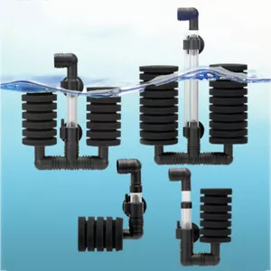 Air Driven Sponge Filter for Aquarium Fish Tank Bio-Sponge Filter Discus 4 Si① - Foto 1 di 23