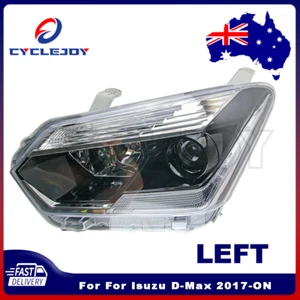 16-19 LH Left Head Light Lamp For Isuzu D-Max DMax LED DRL Projector Black - Picture 1 of 5