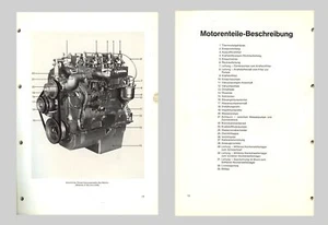 PERKINS Dieselmotor D 4.203  4.203 4.192 Werkstatthandbuch  Original  - Bild 1 von 2