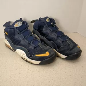 Mens 9.5 Nike Air Max Sensation Fab Five / U of Michigan 805897-400 - Picture 1 of 12