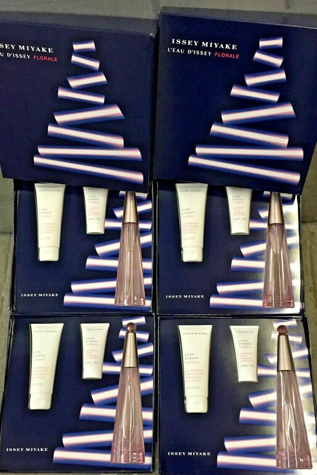 Juego floral ISSEY MIYAKE L'eau D'Issey - (LOTE DE 4) Foto 1 de 4