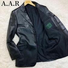 Yohji Yamamoto Durban Tailored Jacket Cowhide Cow Leather Black F/S JP