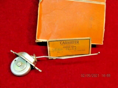 Carburador estrangulador Plymouth Fury Power Pack P-29/31 Carter WCFB 1956-57 170AU-382S Foto 1 de 4