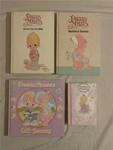 Lot 4 Precious Moments Books Bible Bedtime Stories Gift Treasury Hardcover - Picture 1 of 2