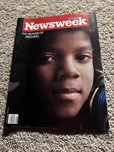 Newsweek Magazine Michael Jackson SPECIAL COMMEMORATIVE EDITION 2009 Memorial - Picture 1 of 4