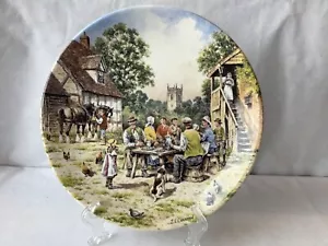 Wedgwood Boxed Collectors Plate Harvest Supper - Life on theFarm Series - Picture 1 of 6