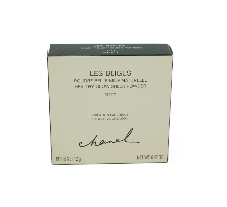 Chanel Les Beiges Healthy Glow Sheer Powder No20 12g - Bild 1 von 1