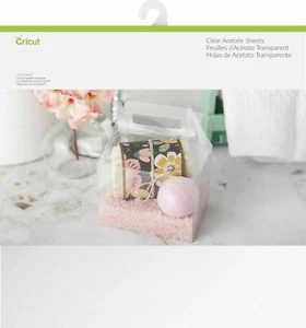 Cricut Acetate Sheets 12"X12" 6/Pkg-Clear 2003600 New - Picture 1 of 6