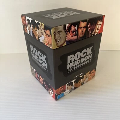 Rock Hudson Vol 2 Collection 10 Disc DVD Box Set Region 4 - image 1 of 4