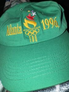 VINTAGE chapeau olympique casquette sangle de départ dos Atlanta Jeux d'été femmes