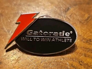 Gatorade Will To Win Athlete Lapel Hat Jacket Pin - Picture 1 of 2