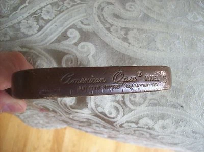De colección. / Putter antiguo Ray Cook American Open latón modelo 5. Empuñadura original Foto 1 de 4