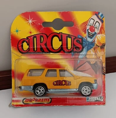 Majorette Toyota 4 Runner  Ref. 276 Ech. 1/58 Rare Circus 4Runner  No Pinder - Immagine 1 di 4