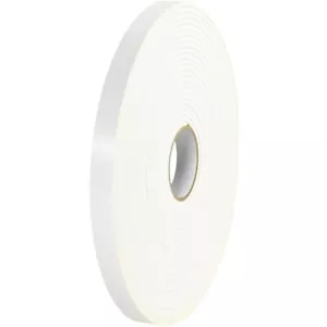 Tape Logic Double Sided Foam Tape 1/2" x 36 yard (1/8" Thick White)24 Roll/Case) - Picture 1 of 1