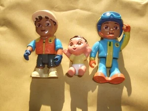 3 Mattel Figures 2.25" to 3.75" Tall Viacom - Picture 1 of 2
